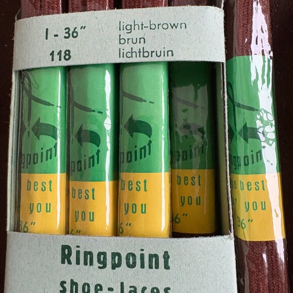Vintage Shoe Laces Ringpoint Made in Germany NOS - Picture 3 of 5